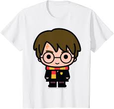 Daniel jacob radcliffe was born on july 23, 1989 in fulham, london, england, to casting agent marcia gresham (née jacobson) and literary agent alan radcliffe. Amazon Com Kids Harry Potter Cute Cartoon Style Portrait T Shirt Clothing