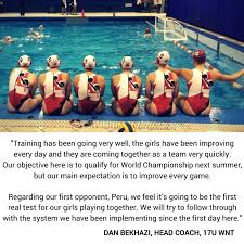 Our 17u Women Are Starting Their Uana Water Polo Canada Facebook