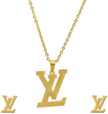 Maybe you would like to learn more about one of these? Missmister Missmister Gold Plated Louis Vuitton Logo Inspired High Fashion Chain Pendant Necklace Jewellery Women Girls Gold Plated Brass Pendant Price In India Buy Missmister Missmister Gold Plated Louis Vuitton Logo Inspired