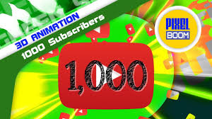 Video subscribe button green screen youtube. Green Screen Youtube 1 000 Subscribers Counter Pixelboom 3d Animations Youtube