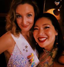 Epic joint bachelor/bachelorette disco party this weekend! Thanks for all  the love and for boogieing