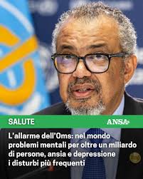 Nel mondo oltre 1 miliardo di persone ha problemi di salute mentale,  soprattutto ansia e depressione, i disturbi più frequenti. Il disagio  mentale, inoltre, è responsabile di oltre 700 mila suicidi ogni