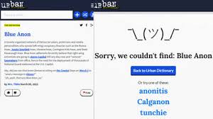 The references include cambridge dictionary online, centre national de ressources textuelles et each set has a meaning and stands for something specific. Urban Dictionary Restores Blue Anon After Censorship Backlash Over New Label For Left Wing Conspiracy Theorists Freeads World News