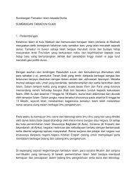 Titas Sumbangan Tamadun Islam Kepada Dunia Pdf