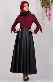 Siyah Etek Modelleri Fashion Dresses Nun Dress