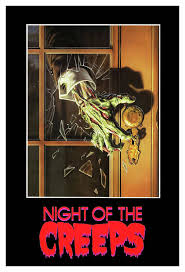 Night of the Creeps Movie Poster Poster by Album | Night of the Creeps Movie Poster