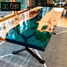 Check spelling or type a new query. Buy Custom Wood Epoxy Resin Dining Table Made To Order From The Table Company Custommade Com