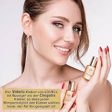 LOVELY Victoria Eyelash Glue (10 ml, Colour: Black) Super Fast Glue, Drying  Time: 1 Sec