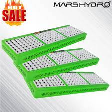 317 ± 10%w at 110v. 3pcs Mars Hydro Reflector 720w Led Grow Light Full Spectrum For Hydroponics Indoor Medical Plants With Growth Bloom Switches King Of Cocaine