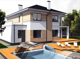 The second two storey home design has a total floor area of 175 square meters. Project Of A Beautiful Two Storey House With 4 Bedrooms And A Double Garage Art Senses Ideas For Home And Garden