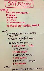 Wod Crossfit Wod Crossfit Partner Workout Weekend Workout