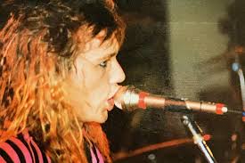 Nick Waite. 1989. Image shows the band, Another Cuba, performing at The  Astoria