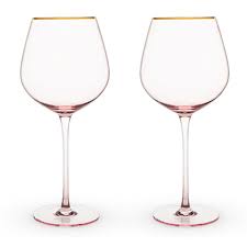 Twine Garden Party Red Wine Glass Set Of 2 Crystal Wine Glasses Unique Wine Glasses Fancy Wine Glasses