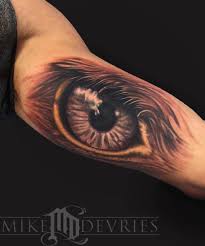 The eye design can portray the eye of a human being or that of creatures such as cats and snakes and the symbolic meaning of the tattoo changes accordingly. 20 Best Eagle Eye Tattoo Designs