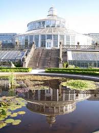Copenhagen Botanical Garden Just Love The Way The Conservatory Is Reflected In The Pond Denmark Travel Copenhagen Botanical Gardens