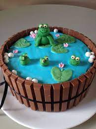 Birthdays only come around once a year, so make them extra special with our handcrafted bundt cakes, colorful balloons, candles, cards and more. Kitkat Frog Cake Chocolate Cake With Chocolate Imbc And Kitkats Frog Cakes Kitkat Cake Cake Decorating