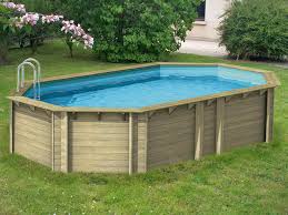 Bwt Mypool Piscine Hors Sol Bois Tropic Octo 450 H120cm