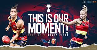 (photo by sarah reed/afl photos) Adelaide Crows Aflw On Twitter It S A Crows V Brisbane Grand Final Crowsaflw Weflyasone