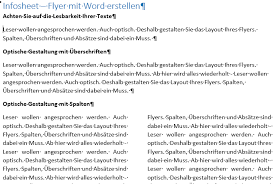 • ein tagesplan zum ausfüllen in 3 minimalistischer wochenplan zum ausdrucken kostenlos. Flyer In Word Selbst Gestalten Und Ausdrucken 4 Tricks