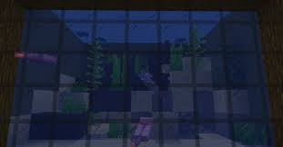 The axolotl is one of the new mobs being released in the caves and cliffs . Minecraft Build Inspiration Tinted Glass Doesn T Display The Blue Tint Of