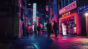 Check spelling or type a new query. Night Japan City Street Neon 4k Wallpaper Hdwallpaper Desktop Neon Wallpaper Neon Noir Neon
