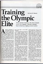 Maybe you would like to learn more about one of these? Training The Olympic Elite From Ancient Greece To The Iron Curtain On To Los Angeles Olympic Training Has Evolved As A High Powered Science Ariel Dynamics