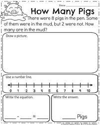 There is a total of ten pages included in the printable pdf. First Grade Subtraction Word Problems By Planning Playtime Tpt