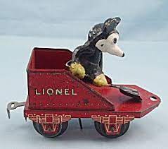 1930 S Disney Lionel Mickey Mouse Circus Train Stoker Tender Car Toys Retro Toys Vintage Toys