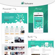 make our website slick edgy and inviting help us tell our story by technology wisdom page design contest design it services company