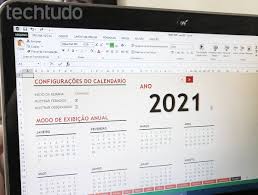 Feriados 2021 y calendario 2021 de argentina: Calendario 2021 Com Feriados Como Fazer No Excel Para Imprimir Produtividade Techtudo