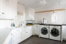 Choose shelves with hooks and rods. Drying Rack Over Washer Dryer Design Ideas