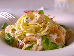 Linguine With Shrimp And Lemon Oil Recipe Food Network Recipes Shrimp Linguine Linguine