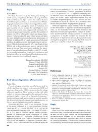 We did not find results for: Pdf Body Size And Symptoms Of Depression