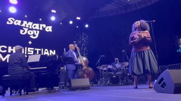 The Pace Report Extra Part 2: SummerStage 40- Verve Records 70th  Anniversary Celebration Samara Joy and the Christian McBride Trio #SamaraJoy  #christianmcbride #carlallen #MarcCary #V | Brian Pace