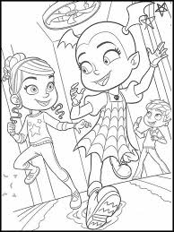 | vampirina coloring book pages ▶ subscribe for more new coloring videos everyday. Get This Vampirina Coloring Pages Vampirina And Friends Playing Together