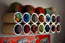 Ground coffee can now be found in reusable plastic containers with a tight fitting lid and handle. Creative Yarn Storage Solutions For Busy Knitters