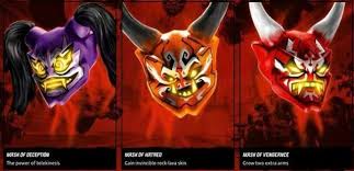 The Three Oni Masks Ninjagosonsofgarmadon Lego Ninjago Oni Mask Lego Memes