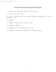 Contoh negara yang memiliki bentuk kesatuan, seperti spanyol, brunei darussalam, dan indonesia. Hukum Dan Adab Berjamaah Dalam Islam Raimi Syazwan Academia Edu