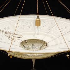 Mariano fortuny y madrazo (catalan: An Italian Silk Scheherazade 2 Tiers Geometric Fortuny Ceiling Lamp From The 2000 S Bukowskis