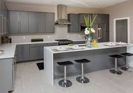 Maybe you would like to learn more about one of these? Gray White Gray Modern Kitchen Ideas Novocom Top