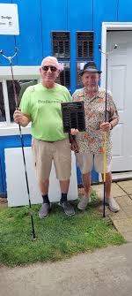 Battle Creek Shuffleboard State Tournaments Results 8-1-2024 Unrestricted  Men's Doubles 14 Teams Main 1st Larry Roan & Jim Helms 2nd Tim Baker &  David Nitchie 3rd Bruce Shidler & Ron Dawson 4th