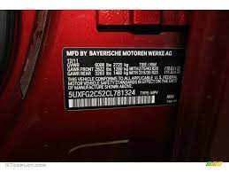 2012 X6 Color Code A82 For Vermillion Red Metallic Photo 75893434 Gtcarlot Com