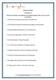 Adverbial Phrases Printable Worksheets Worksheet Adverbial Phrases Printable Worksheets Worksheets