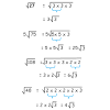 It's traditional to write fractions in a form that doesn't have radicals in the denominator, so you use a. 1