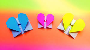 Langkah ketiga adalah melipat kertas tisu menjadi setengah memanjang. Cara Membuat Box Bentuk Cinta Variasi 2 Kerajinan Tangan Kertas Origami Ide Kreatif