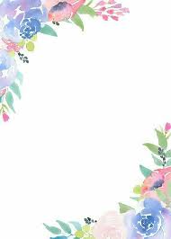Pin By Glicia Cosme On Porta Retrato Floral Border Design Flower Background Wallpaper Floral Watercolor