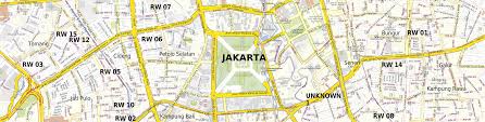 Map of jakarta capital city peta jakarta ini berisi panduan jalan protokol di kota jakarta. Download Map Jakarta