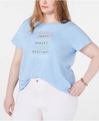 Plus Size Graphic T Shirt Created For Macys