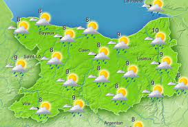 On attend des averses en soirée. Meteo Le Temps Du Samedi 28 Janvier 2017 Dans Le Pays D Auge Le Pays D Auge