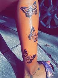 12 Gorgeous Butterfly Tattoo Positions You Will Indeed Love In 2020 Girl Leg Tattoos Stylist Tattoos Leg Tattoos